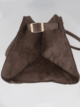 Bella Suede Big Tote Bag
