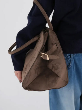 Bella Suede Big Tote Bag