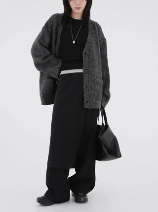 Kuro Brush Cardigan