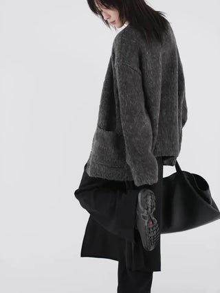 Kuro Brush Cardigan