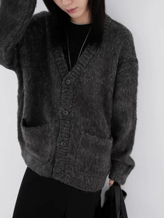 Kuro Brush Cardigan