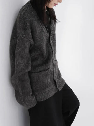 Kuro Brush Cardigan