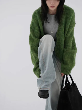 Kuro Brush Cardigan
