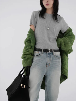 Kuro Brush Cardigan