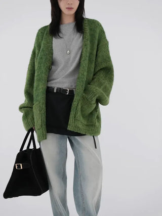 Kuro Brush Cardigan