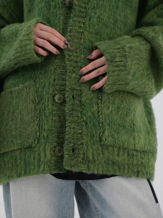 Kuro Brush Cardigan