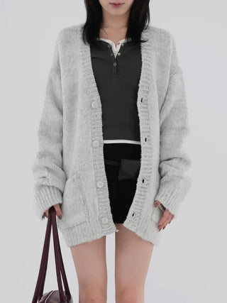 Kuro Brush Cardigan