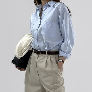 Daisy Line Stitch Shirt