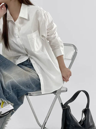 Daisy Line Stitch Shirt
