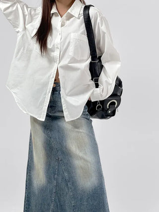 Daisy Line Stitch Shirt