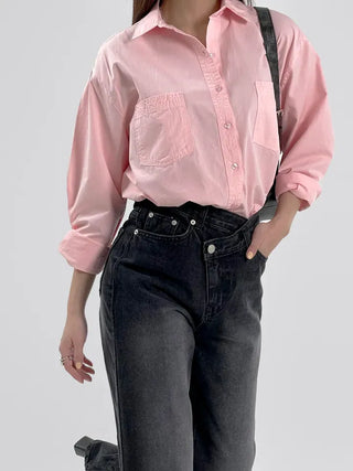 Daisy Line Stitch Shirt