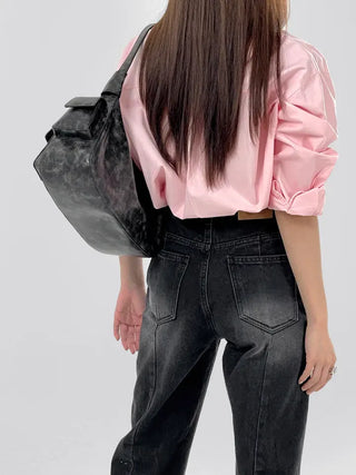 Daisy Line Stitch Shirt