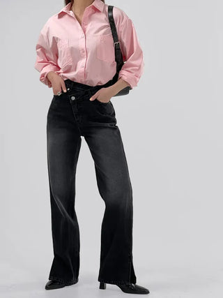 Daisy Line Stitch Shirt
