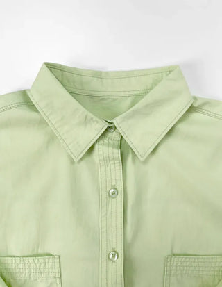 Daisy Line Stitch Shirt