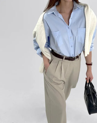 Daisy Line Stitch Shirt