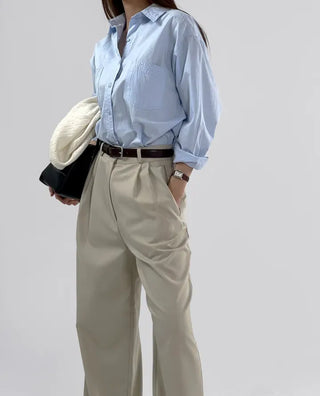 Daisy Line Stitch Shirt