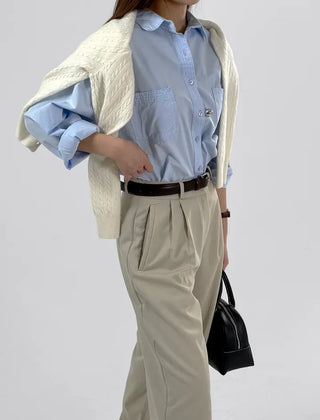 Daisy Line Stitch Shirt
