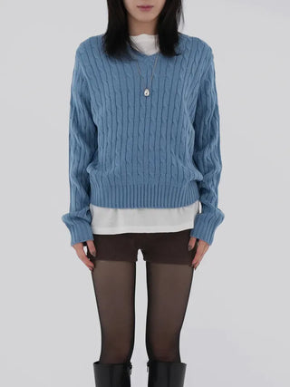 Marron knit shorts