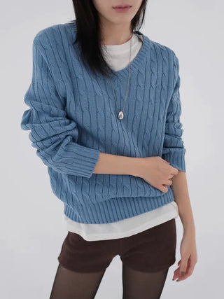 Marron knit shorts