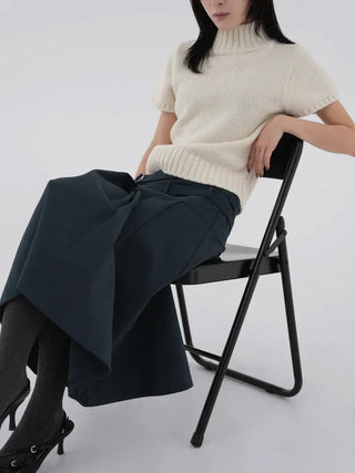 Kasha Polo Short Sleeve Knit