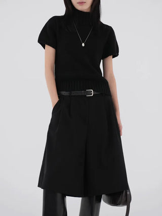 Kasha Polo Short Sleeve Knit