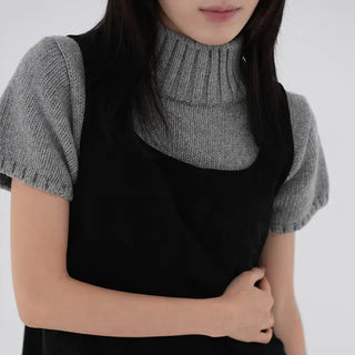 Kasha Polo Short Sleeve Knit