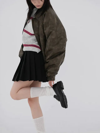 Penny Classic Pleated Mini Skirt
