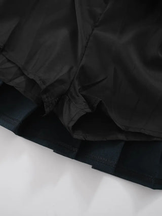 Penny Classic Pleated Mini Skirt