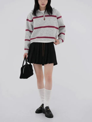 Penny Classic Pleated Mini Skirt