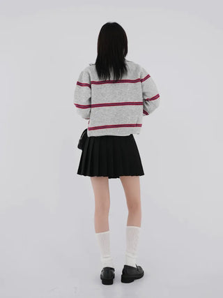Penny Classic Pleated Mini Skirt