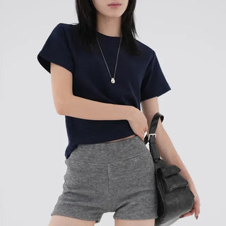 Dottie Brushed Cotton Short Sleeve T-shirt