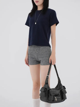 Dottie Brushed Cotton Short Sleeve T-shirt