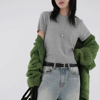 Dottie Brushed Cotton Short Sleeve T-shirt