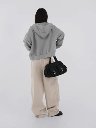 Verve Cotton Pocket Wide Pants