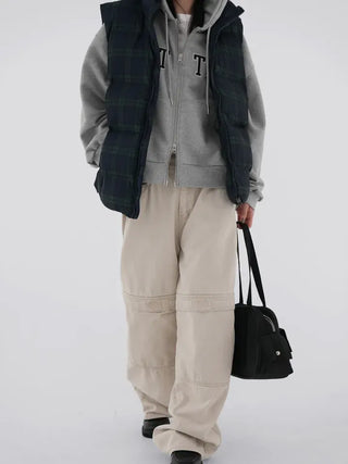 Verve Cotton Pocket Wide Pants