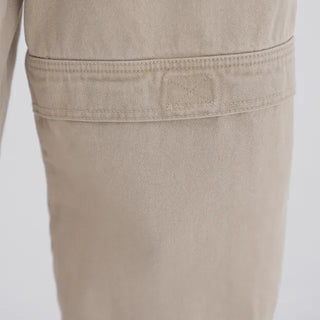 Verve Cotton Pocket Wide Pants
