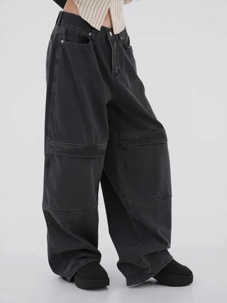 Verve Cotton Pocket Wide Pants