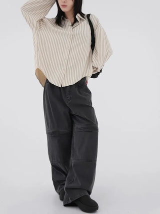 Verve Cotton Pocket Wide Pants
