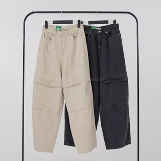Verve Cotton Pocket Wide Pants