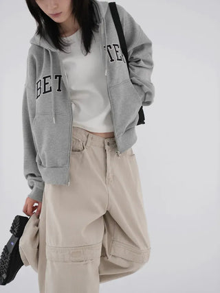 Verve Cotton Pocket Wide Pants