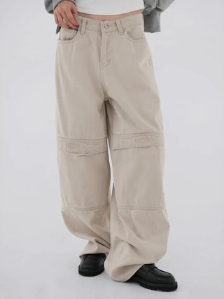 Verve Cotton Pocket Wide Pants
