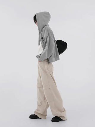 Verve Cotton Pocket Wide Pants