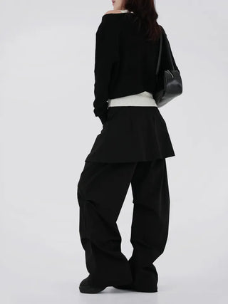 Ibel Crop Sweater & Sleeveless