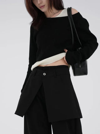 Ibel Crop Sweater & Sleeveless