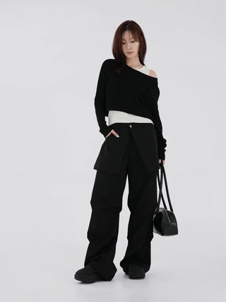 Ibel Crop Sweater & Sleeveless