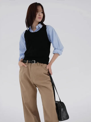 Ibel Crop Sweater & Sleeveless