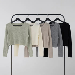 Ibel Crop Sweater & Sleeveless