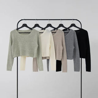 Ibel Crop Sweater & Sleeveless