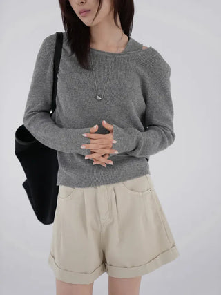 Ibel Crop Sweater & Sleeveless