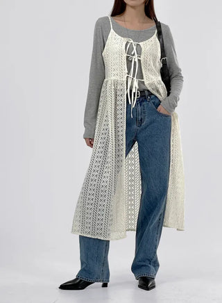 Adore Semi-Wide Denim Pants